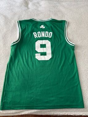 Boston Celtics #9 Rajon Rondo 2010 NBA Adidas Swingman Jersey